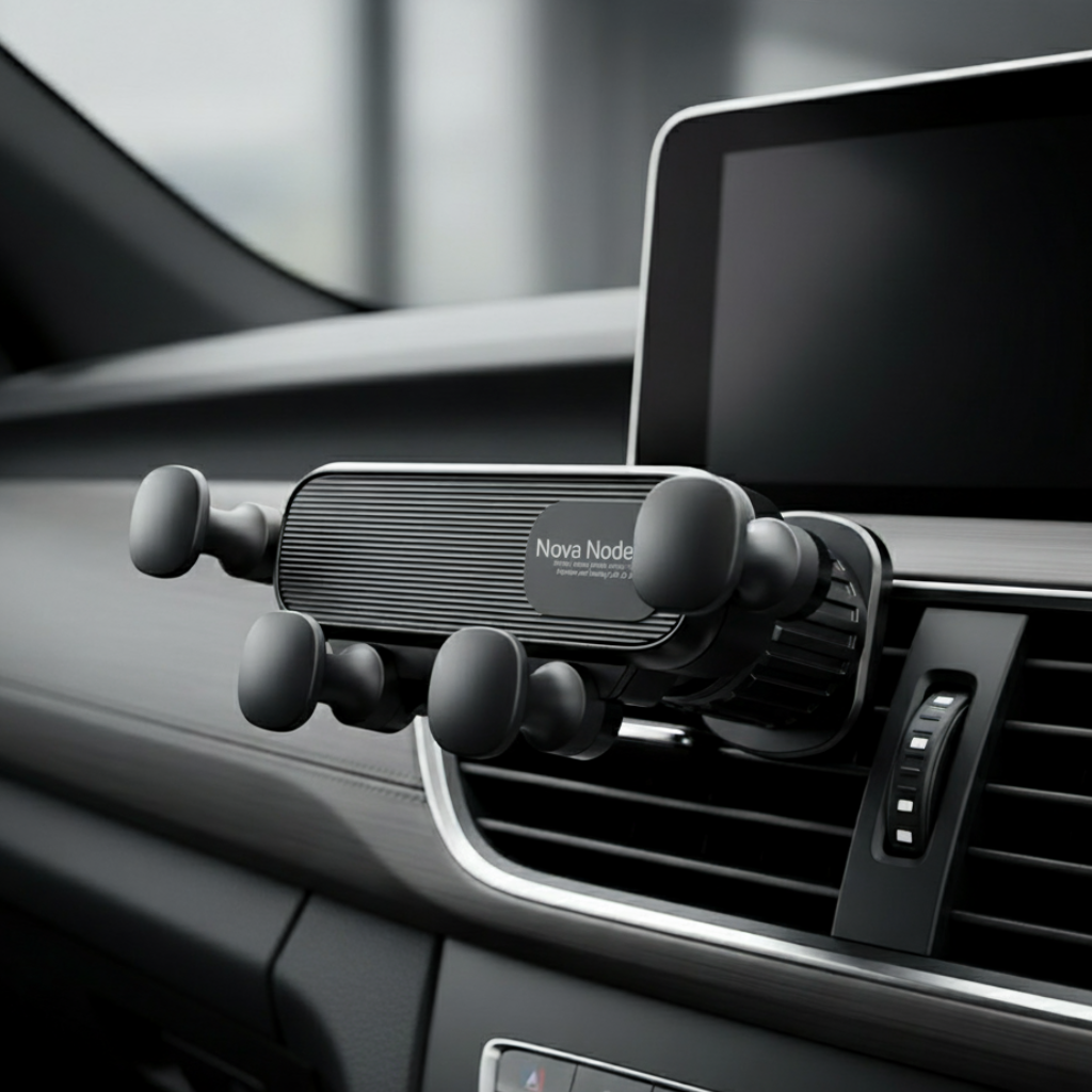 Gravity Car Phone Holder for 4.7-7 Inch Mobile Phone Car Air Vent Phone Mount Universal Shockproof GPS Clip Smartphone Stand